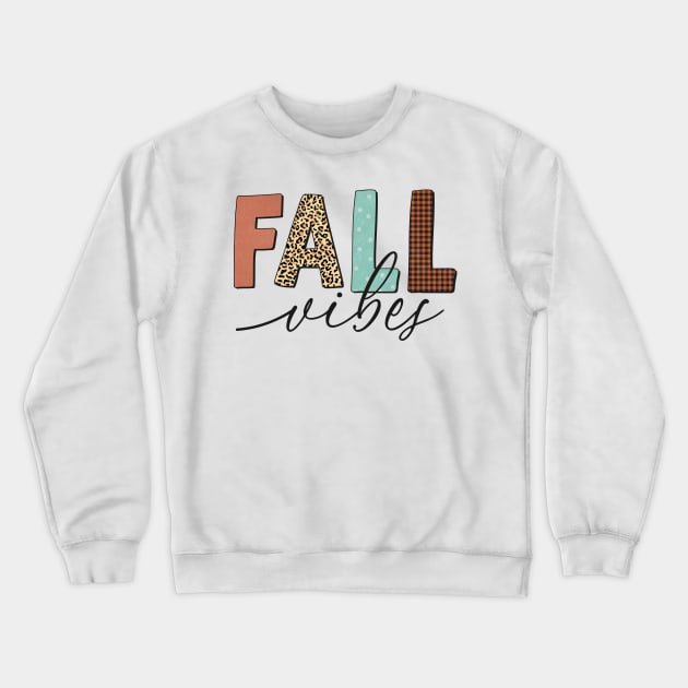 Fall Vibes Crewneck Sweatshirt by Happii Pink